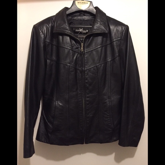 Maxima Jackets & Blazers - Wilson’s Leather Women’s Fitted Leather Jacket